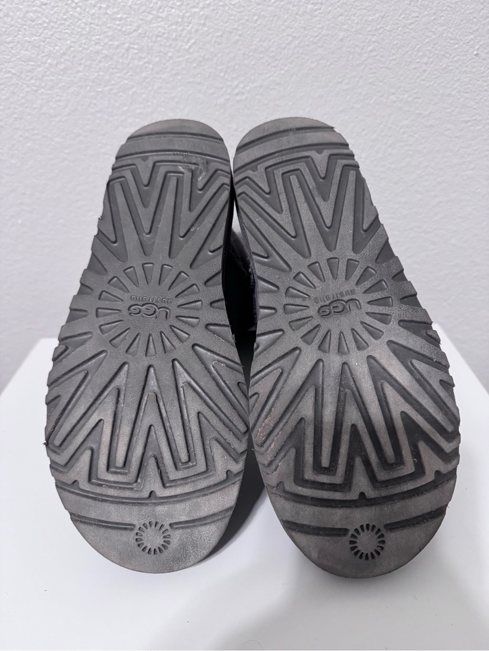 UGG Gray Suede Cozy Boots - Picture 7 of 7